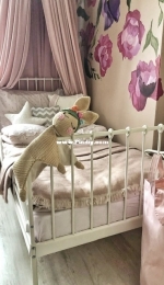 Burc Toys - Burçin Şahin - Baby Bunny Rabbit Comforter -Uyku Arkadaşı Süslü Tavşan - Turkish -Free