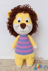 Little Bamboo Handmade Crafts - Lion Amigurumi