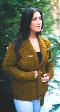 Deep Winter Coat  by Abbye Dahl, Selena Shepard - Wool & Pine