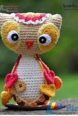 Magic with Hook and Needles - Vendula Maderska Vendulka - Baby Owl Emma - Russian - Free