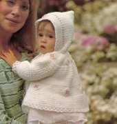 Leisure Arts - Barbara Retzke - Diamond Pattern Hooded Jacket 6-12 months