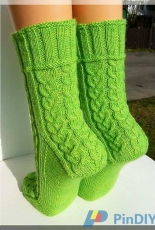 Tränendes Herz Socks by Micha Klein/Wolletraum-German-Free