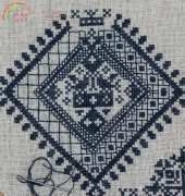 Vierlande Sampler fom Permin