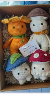 amiguru_toys - Kristina Gorshkova - Кристина Горшкова - Mushrooms - Ггрибулечки - Russian - Free