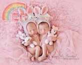 Melodys Makings- Melody Rogers- Classic Bunny Bonnet and Stuffie Set
