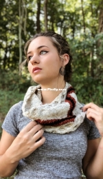 Scenic Route Cowl + Headband by Designated Knitter Designs-Free