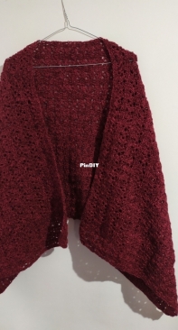 Crocheted wrap