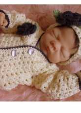 Teri Crews Designs - Teri Crews - Aggie baby sweater