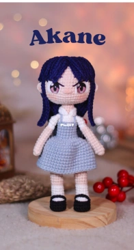 Amigurumis da Vit - Vitória Ferreira - Akane