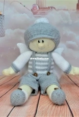Knitting By Post -  Boy Fairy