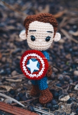 Guichai Crochet Dolls - Armano Ginji - Teechalit Wattanawongwisut - Captain America