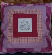 Pillow with ted