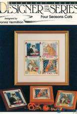 Sudberry House Designer Series 114 - Four Seasons Cats by Donna Vermillion