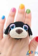 Enna Design - Emi Kanesada - The Sleepy Eye Dog Ring