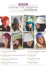 Crochetme - 8 Free Crochet Hat Patterns  - Crochet Hats - Free