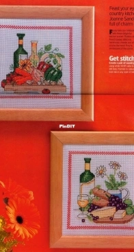 Farmhouse Kitchen Treats by Joanne Sanderson from Quick & Easy Cross Stitch 118 PCS + XSD