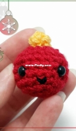 Delinlea - Danielle - Blogmas 2020 - Bauble Amigurumi - Free