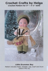 Crochet Crafts by Helga - Helga Kraft - PPS16 - Little Drummer Boy
