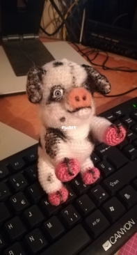 Crochet little pig  :)