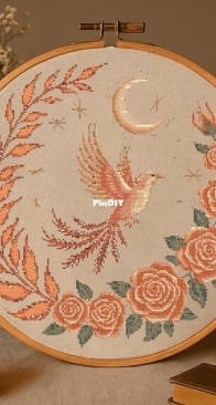 floral phoenix by moonlit