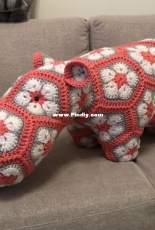 african flower hippo