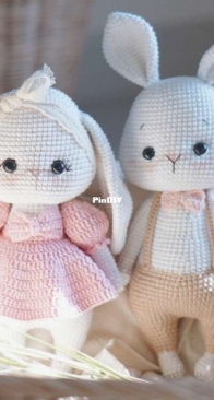 Wedding bunnies - portuguese