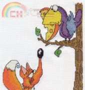 Klart 8-129 - The Crow and the Fox
