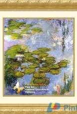 I Love CrossStitch ILCS CM-012 - Water Lilies III