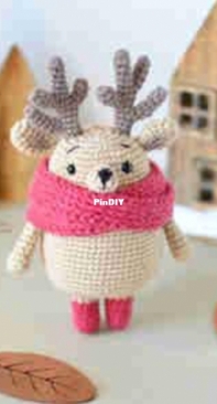 Elisas Crochet - Elisa Sartori - Theo the Reindeer - Free