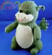 YvonneKnits - Jessica the Dragonette - Knit Toy