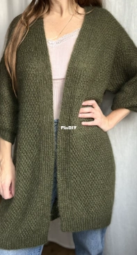 Fungus Cardigan by Rikke Bangsgaard - Refined Knitwear