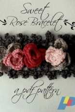 Little Treasures - Sewella - Maya Kuzman - Sweet Rose Bracelet
