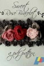 Little Treasures - Sewella - Maya Kuzman - Sweet Rose Bracelet