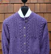 Mari Sweaters - MS180 - Cables & Twists Cardigan