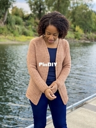 crooked river cardigan by kay hopkins