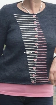 Kushi Cardigan by Claudia Eisenkolb - Russian translated