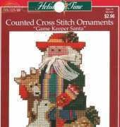 Janlynn 93-325 Holiday Time - Game Keeper Santa