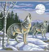 Dimensions 7938 Wild Call In Winter/ 3842 Call of the Wilderness