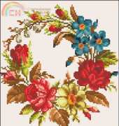Old Roses Wreath