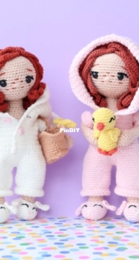 Gek op Haken - Kroeliez Design - Ebrine Hoevers - CAL Easter girl Pien - CAL Paasmeisje Pien - Dutch