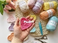 KAME Crochet Patterns - K.A.M.E. crochet - Krisztina Anna - Mira A little Heart - Free