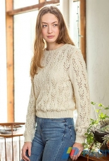 Berroco-Rosabella Sweater by Emily Nora ONeil-Free