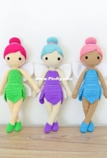 Bunnies and Yarn - Michelle Alvarez - Felicia the Fairy Doll Crochet Pattern - Spanish - Translated