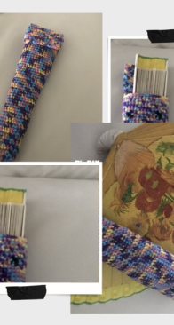 Hand fan holder