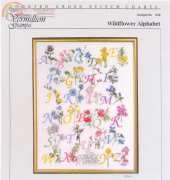 The Vermillion Stitchery 048 Wildflower Alphabet