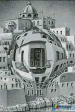HAED HAEMCE 125 Balcony  by M.C. Escher
