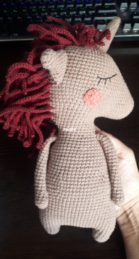 Herbert the Unicorn by Vira Velmozhna