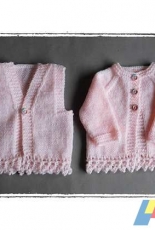 ENYA Baby Gilet-Waistcoat by Marianna Mel -Free
