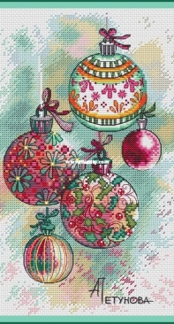 Christmas Balls by Anna Petunova
