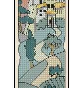 Michael Powell BM003 - Misty Hill Town Bookmark
